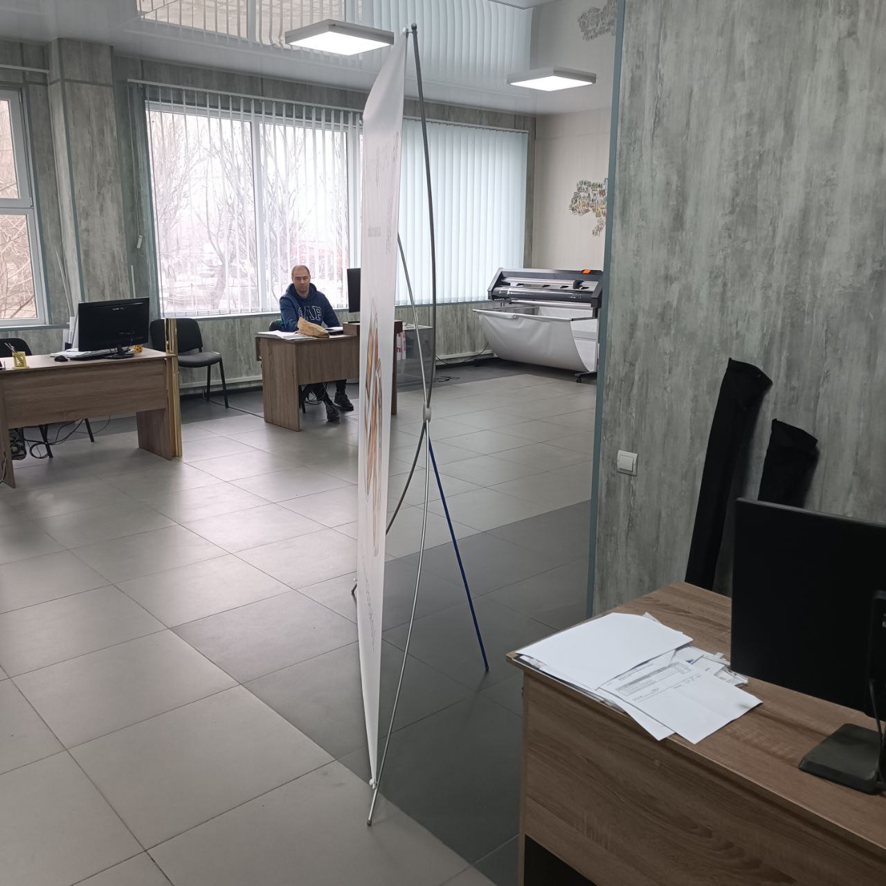 Павук Х-банер 150*200 см рекламний мобільний стенд - зображення 8
