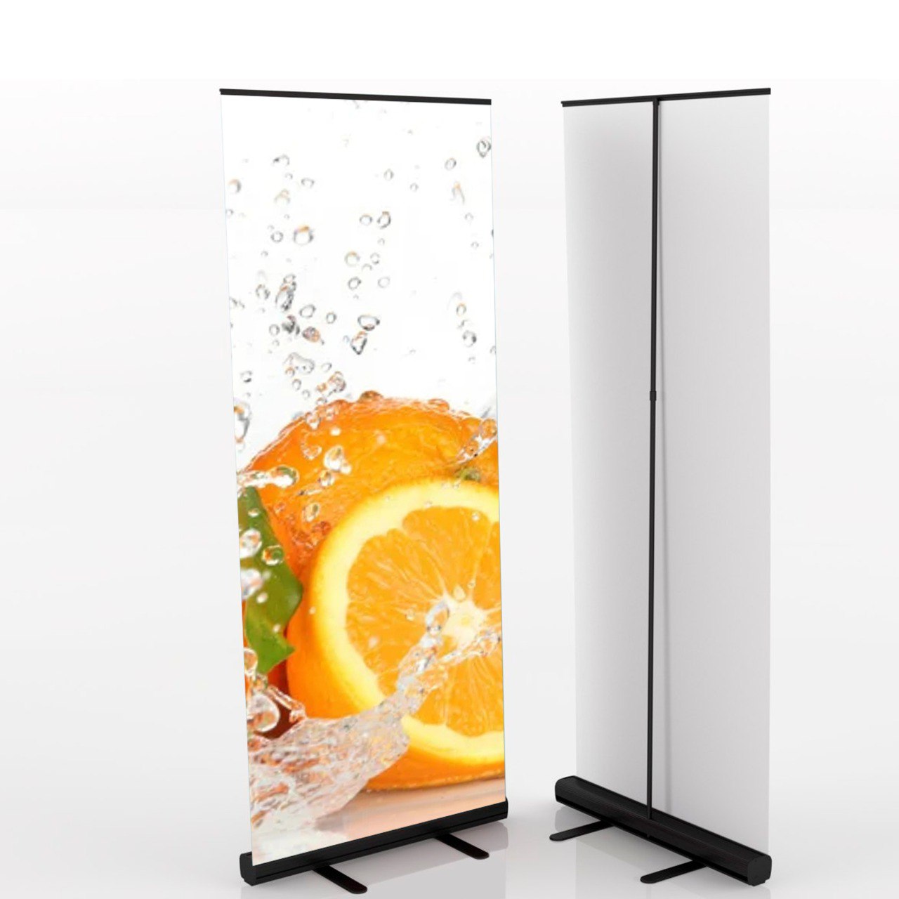 Рол-ап Black Standart 85×200 см