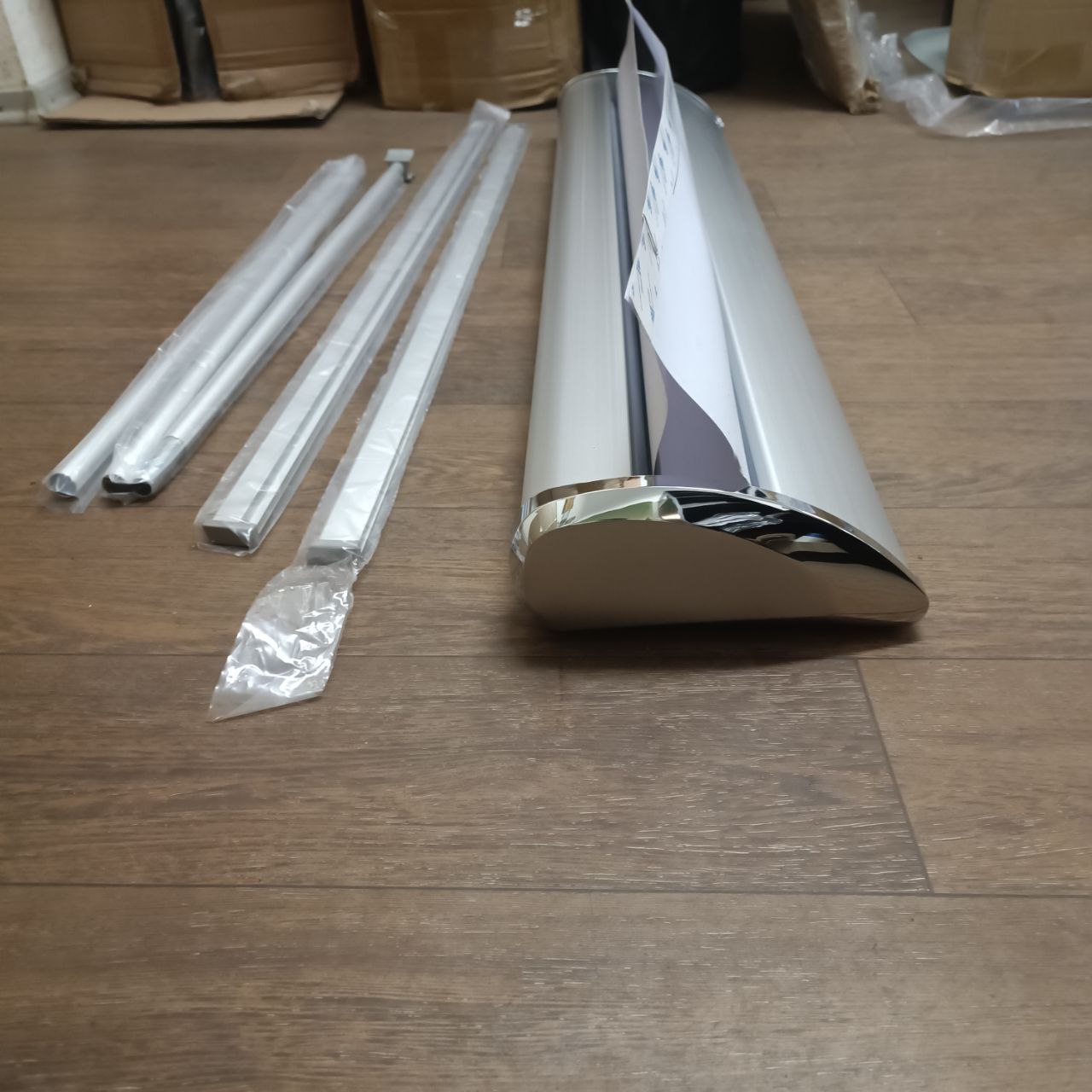 Roll Up (Ролл ап) 120×200 Люкс Luxe Двосторонній — область друку 119×204 см - зображення 6